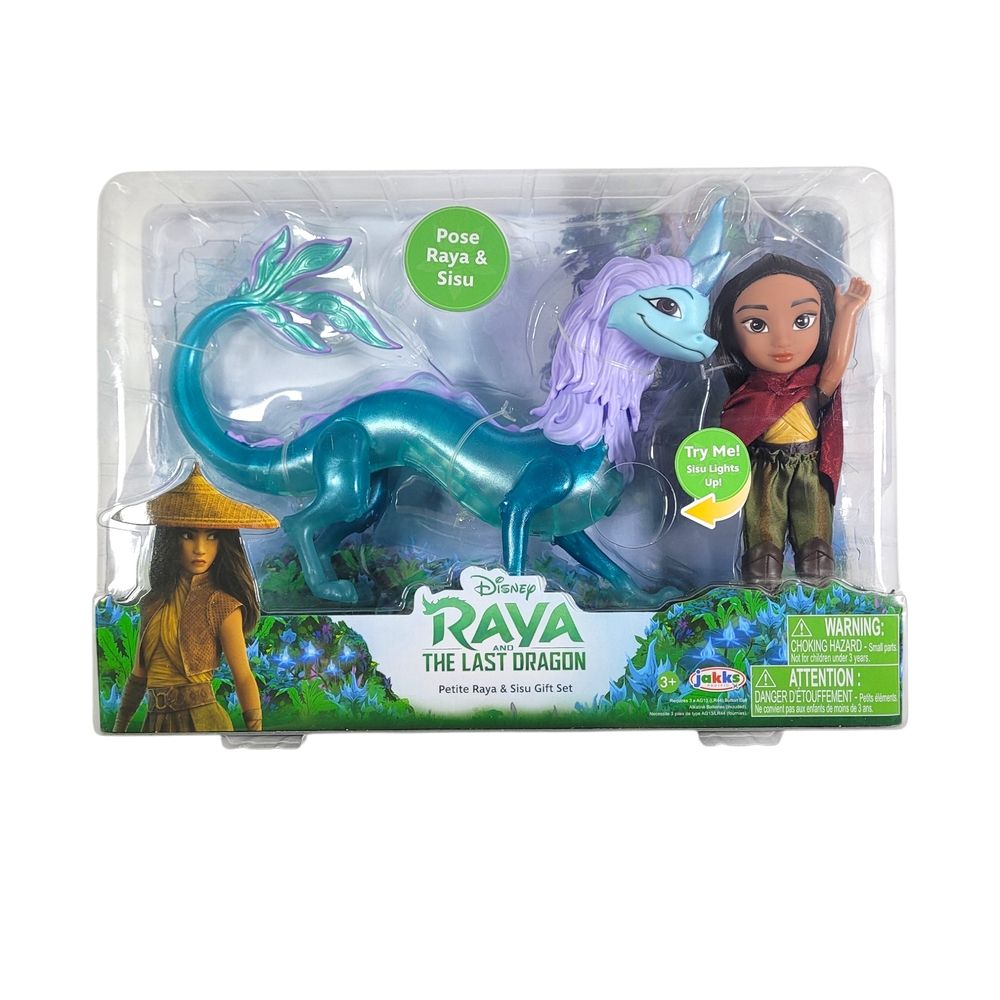 Disney's Raya and the Last Dragon - 6" Petite Raya Doll and Sisu Dragon Gift Set